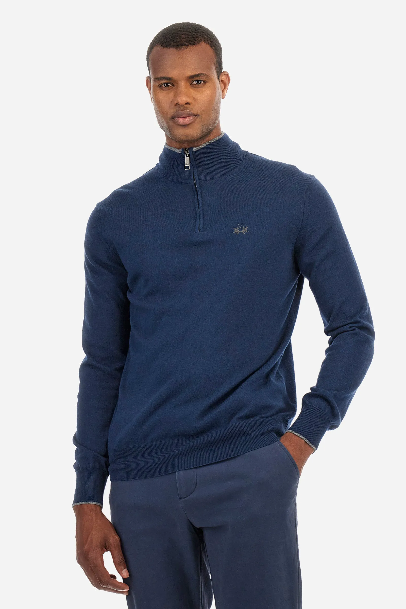 La Martina Sweaters Regular Fit in Cotton Mix - ZAYYIR ZMS003-YW091