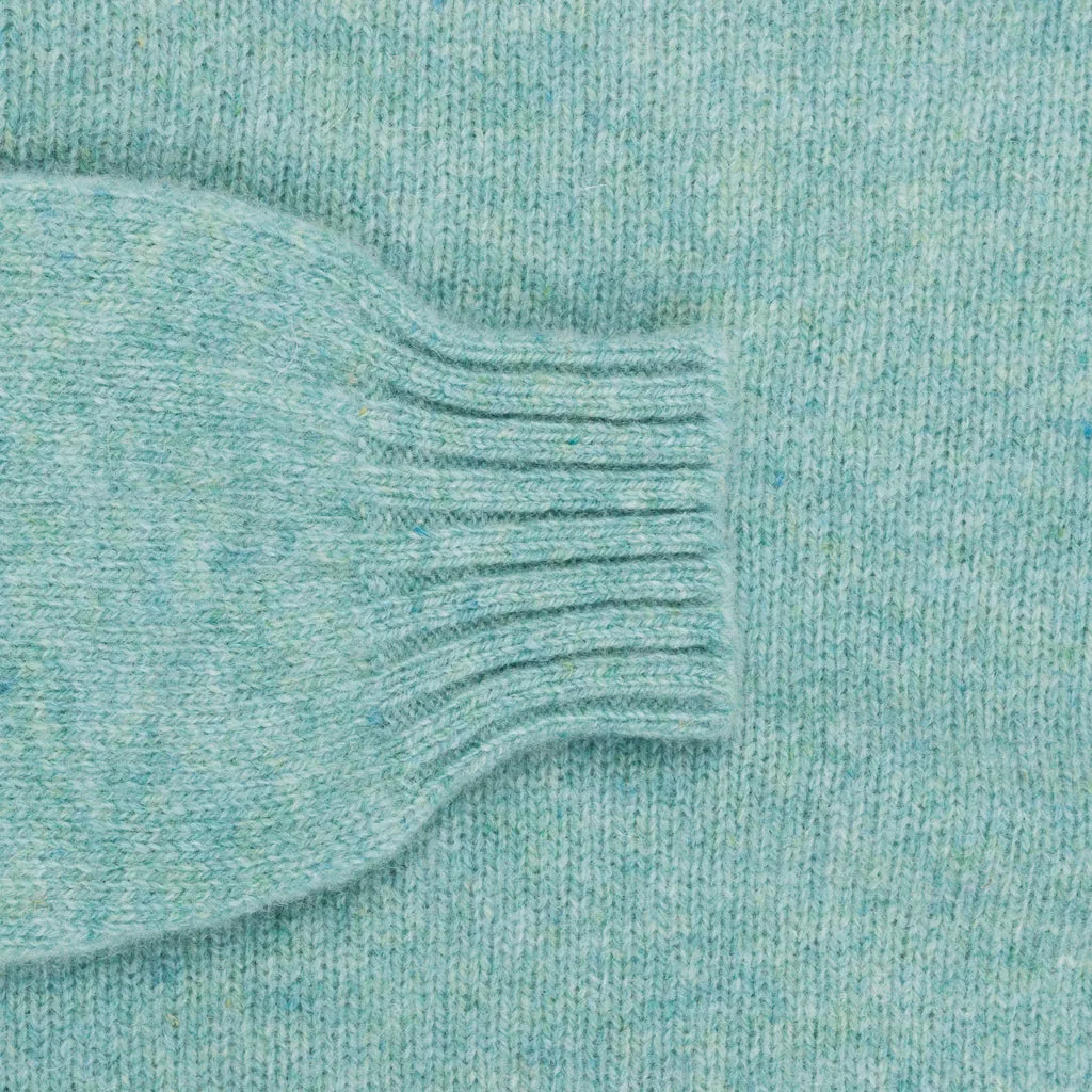 Laurence J. Smith Super Soft Seamless Crew Neck Pullover Fauna