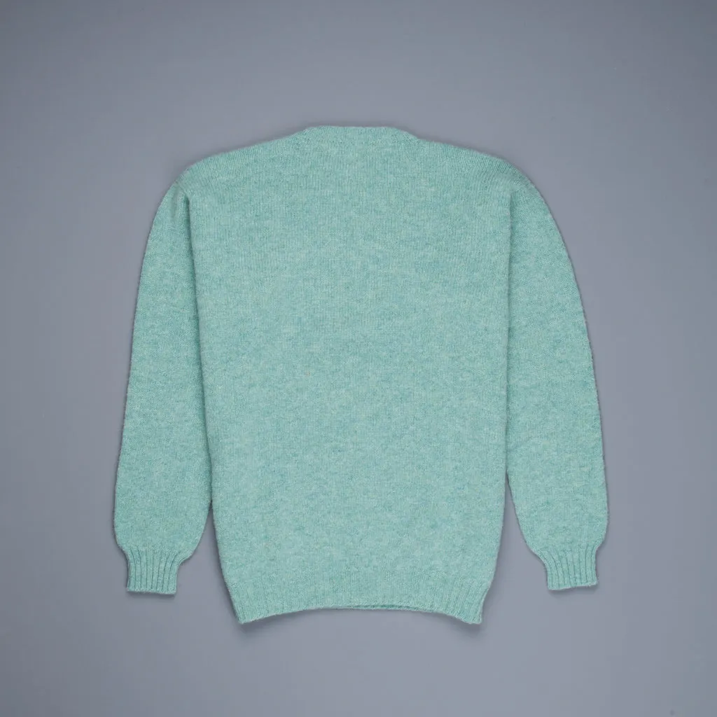 Laurence J. Smith Super Soft Seamless Crew Neck Pullover Fauna