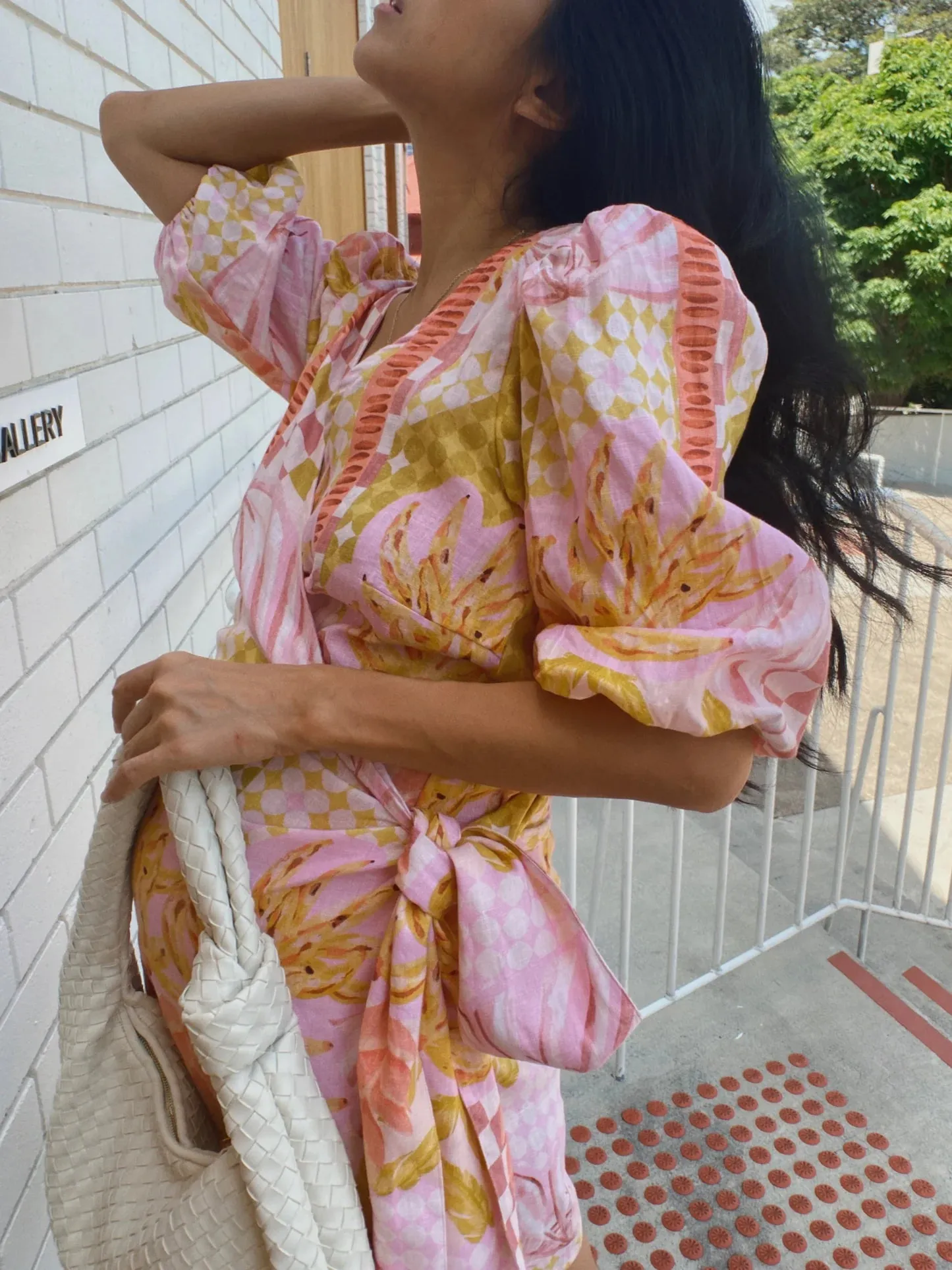 LJC Designs - Angie Dress Bananas