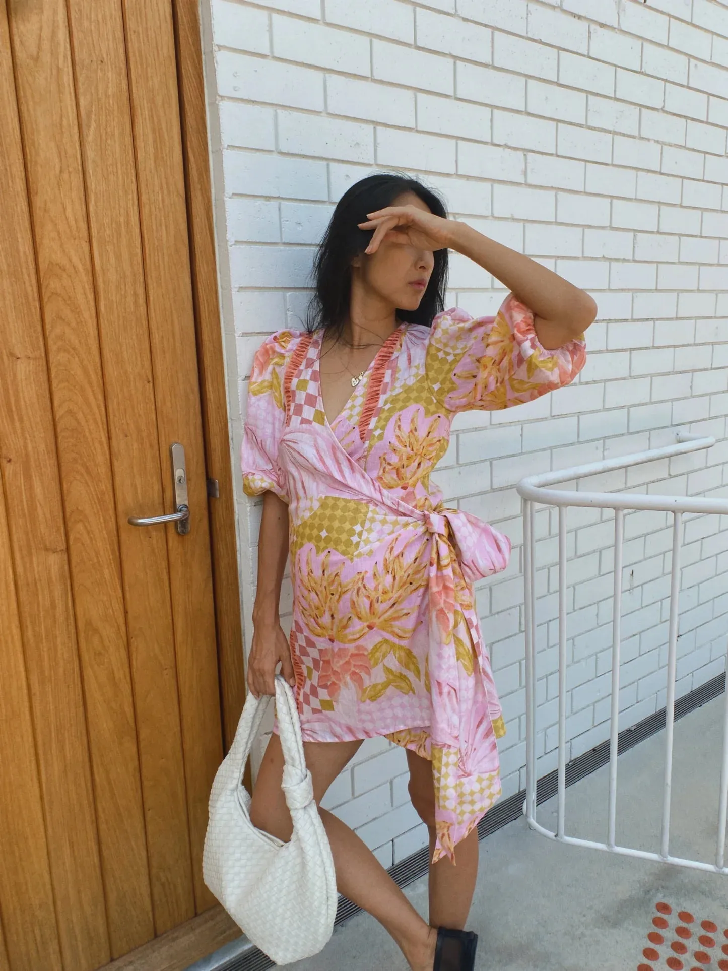 LJC Designs - Angie Dress Bananas