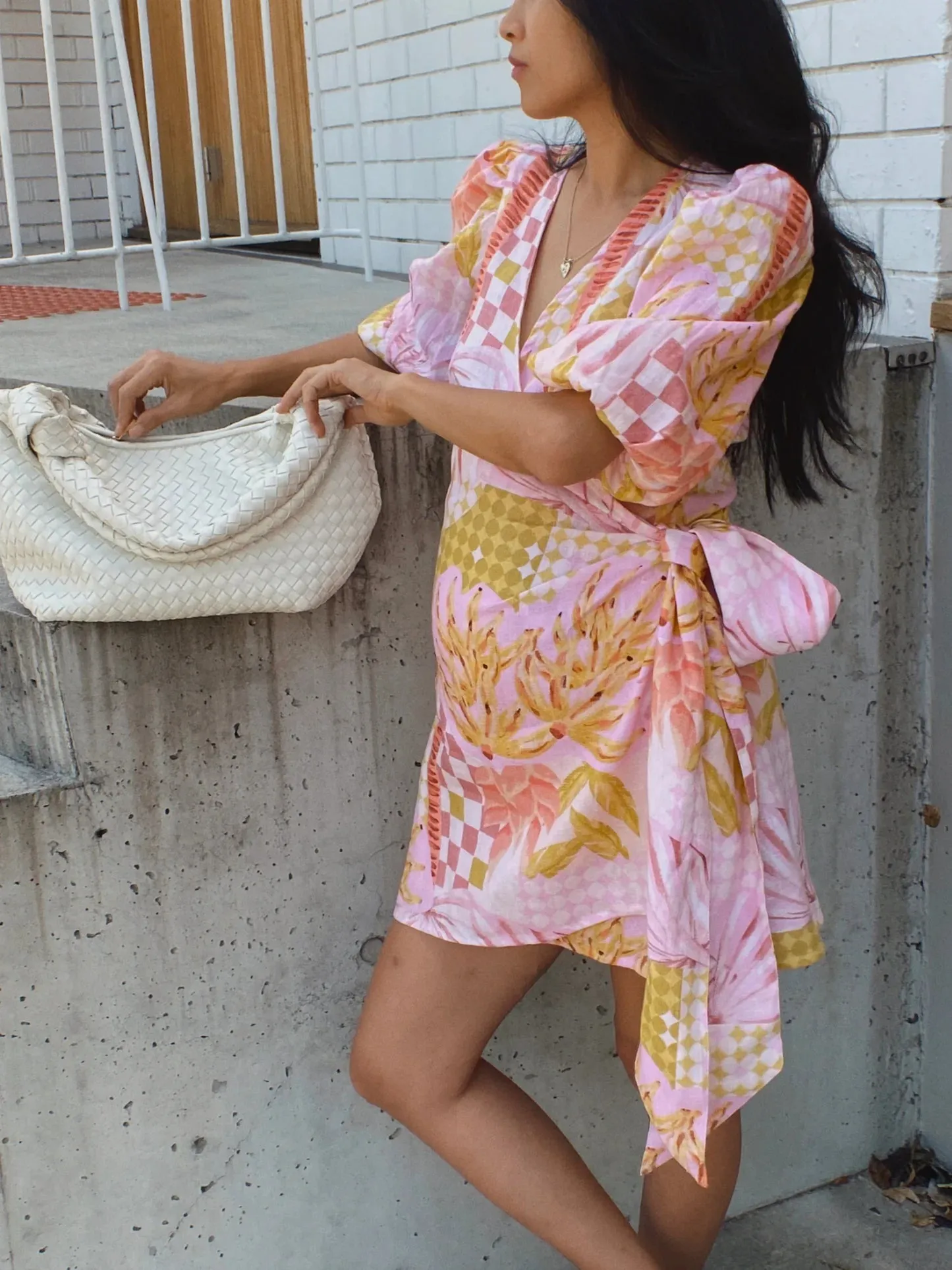 LJC Designs - Angie Dress Bananas