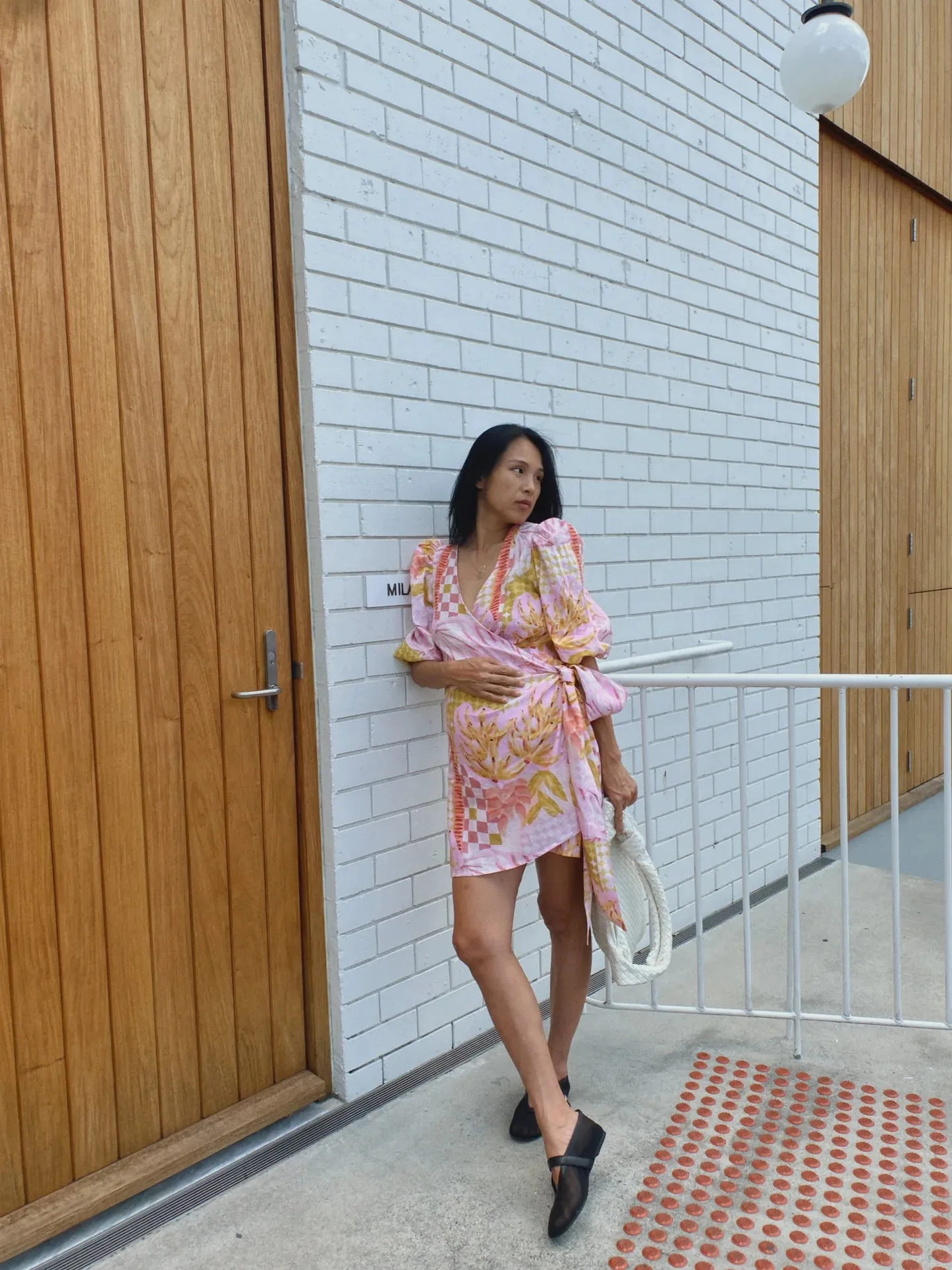 LJC Designs - Angie Dress Bananas