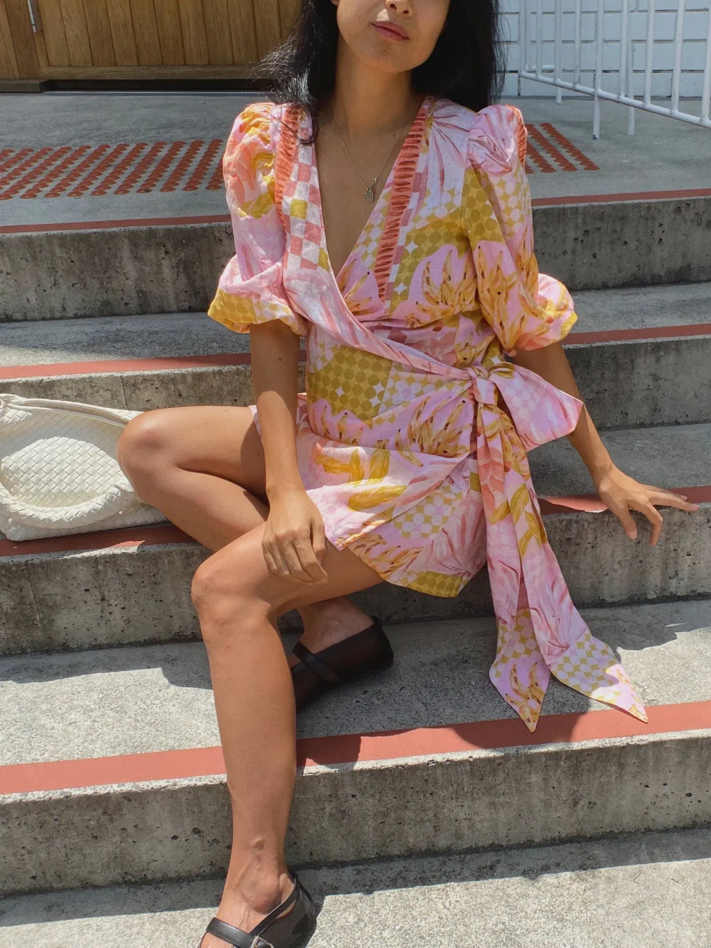 LJC Designs - Angie Dress Bananas