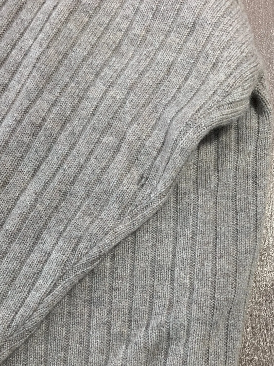 LOT OF 3 CASHMERE Sweater Upcycle Felt Craft Cutters Fabric - green tan gray