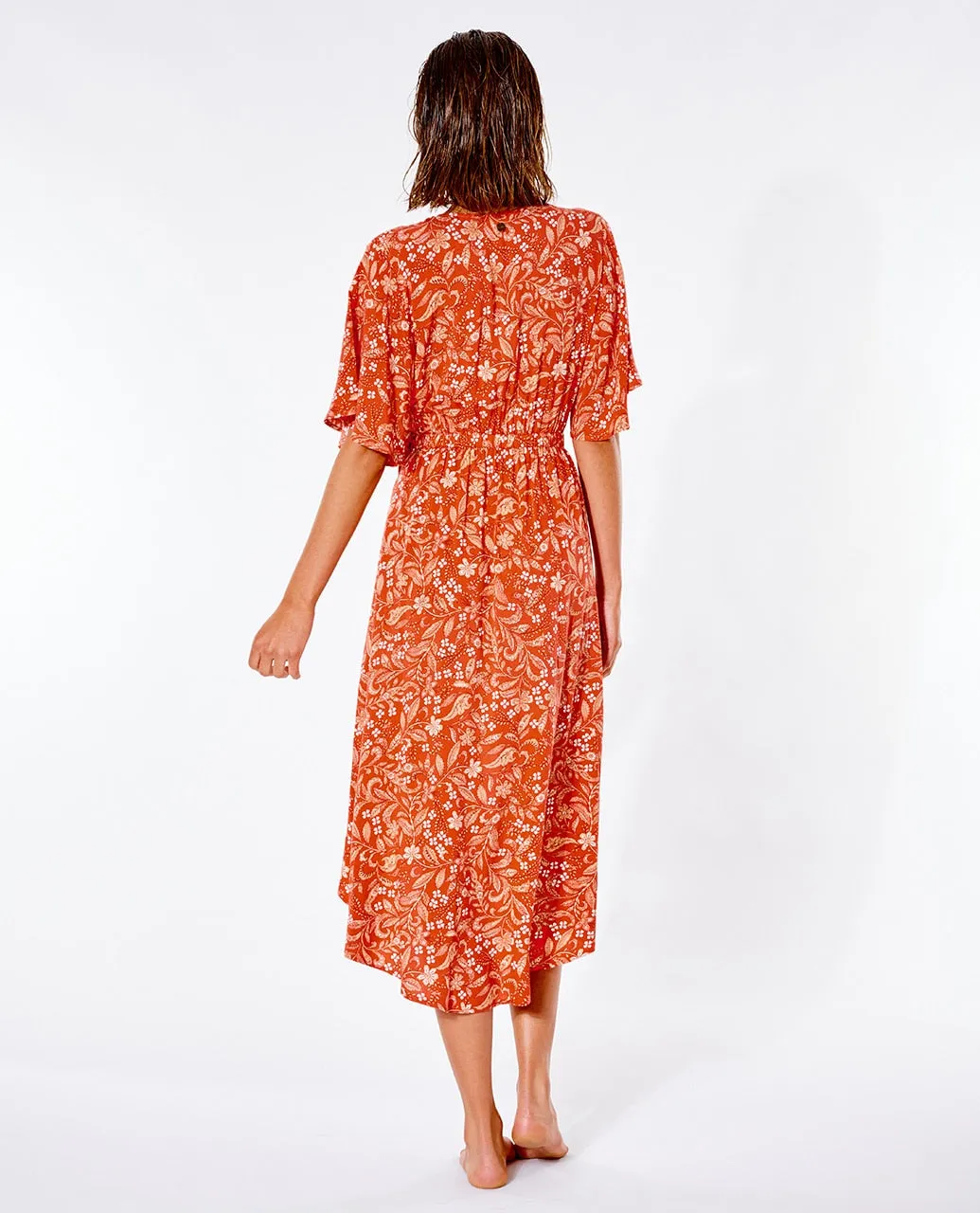 LUNAR TIDES WRAP DRESS