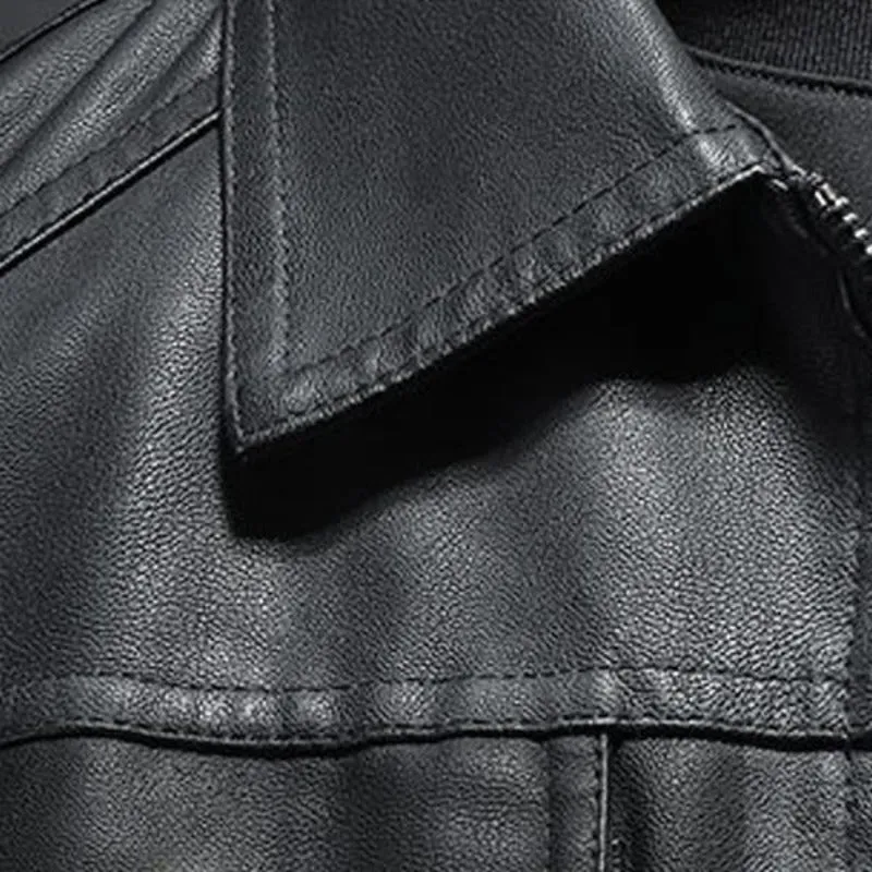 Luxurious leather jacket for men