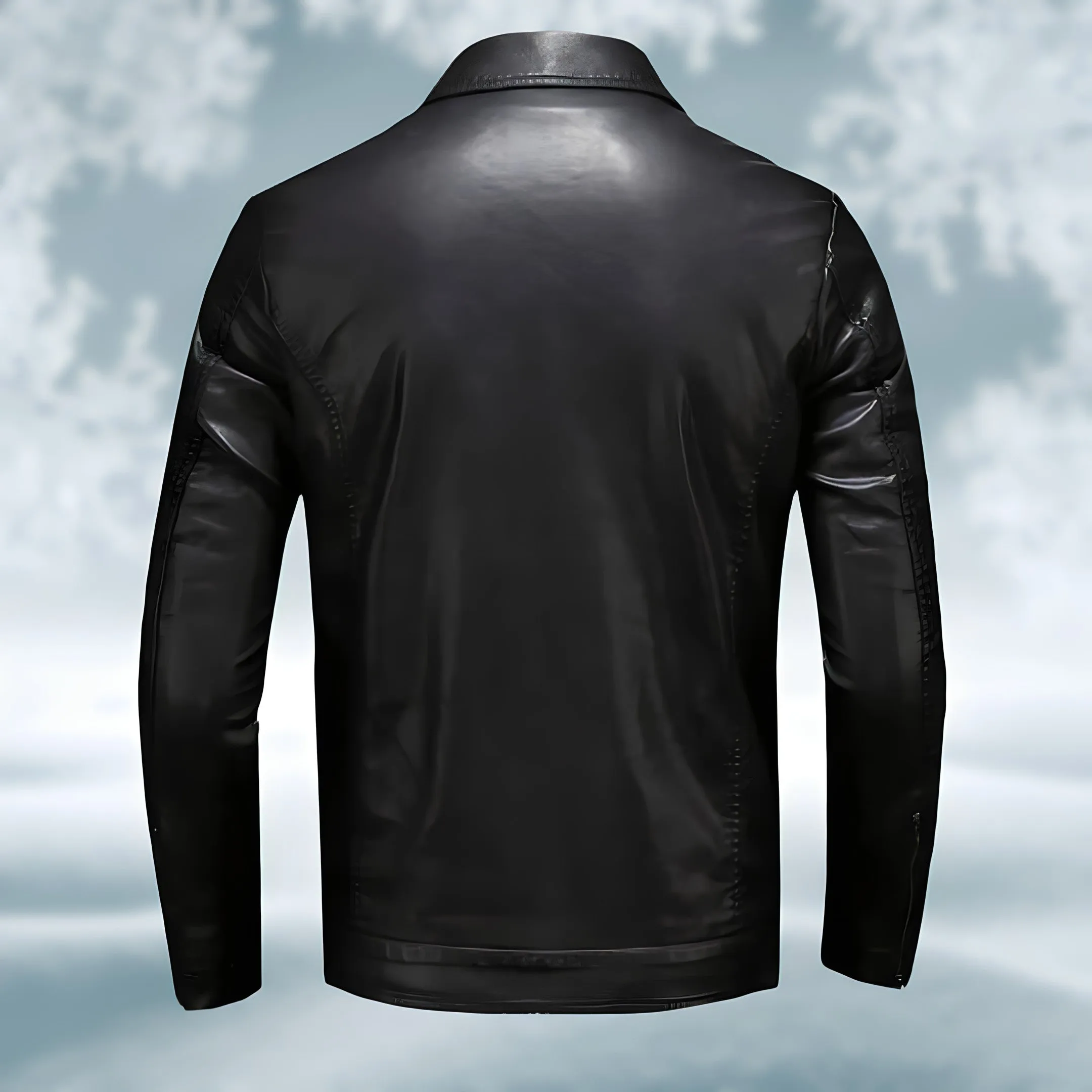 Luxurious leather jacket for men