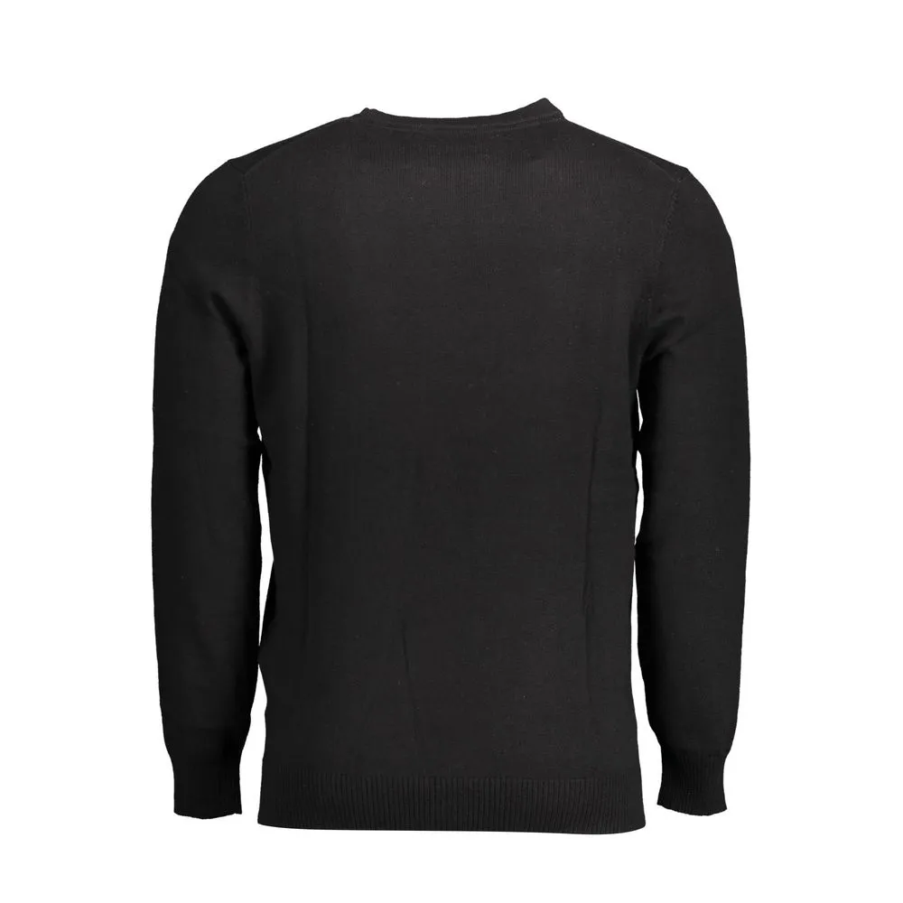 Lyle & Scott Black Cotton Men Sweater