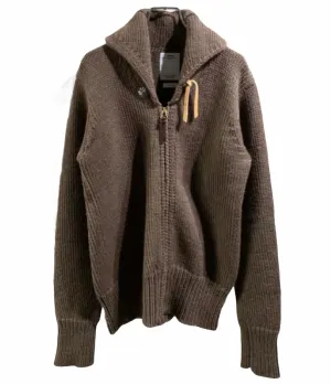 [M] Visvim 13AW Sturgis Sweater FZ Full Zip Brown