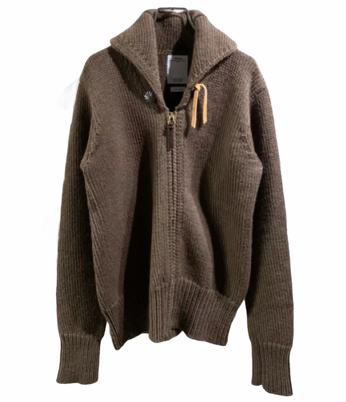 [M] Visvim 13AW Sturgis Sweater FZ Full Zip Brown