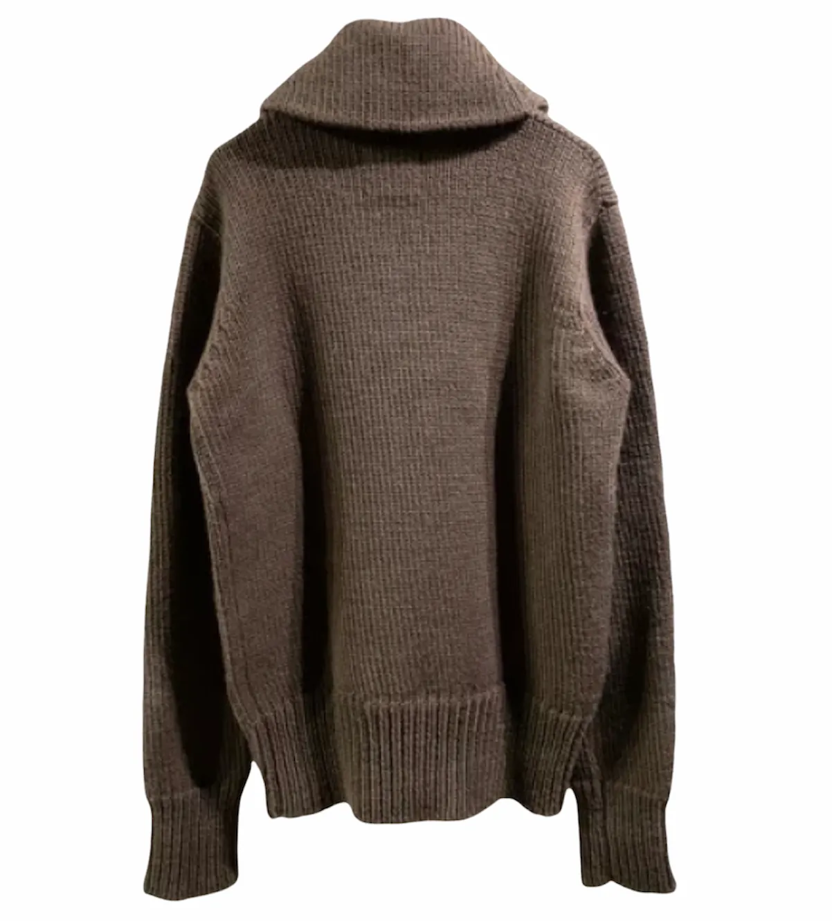 [M] Visvim 13AW Sturgis Sweater FZ Full Zip Brown