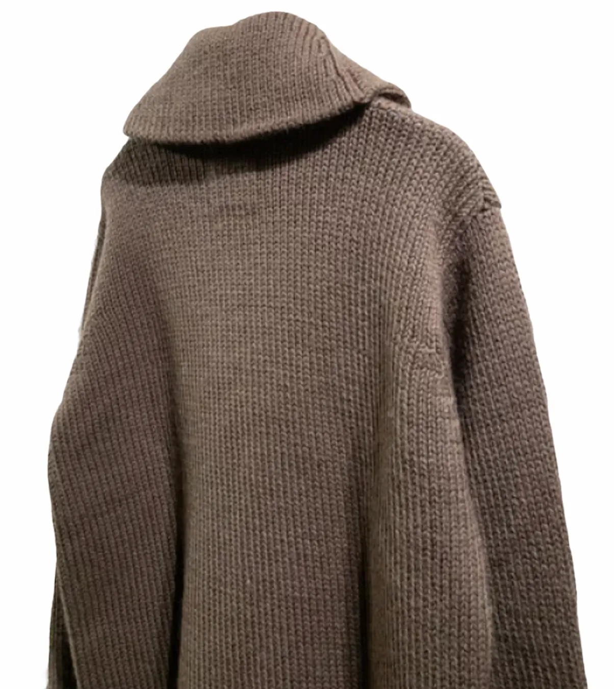 [M] Visvim 13AW Sturgis Sweater FZ Full Zip Brown