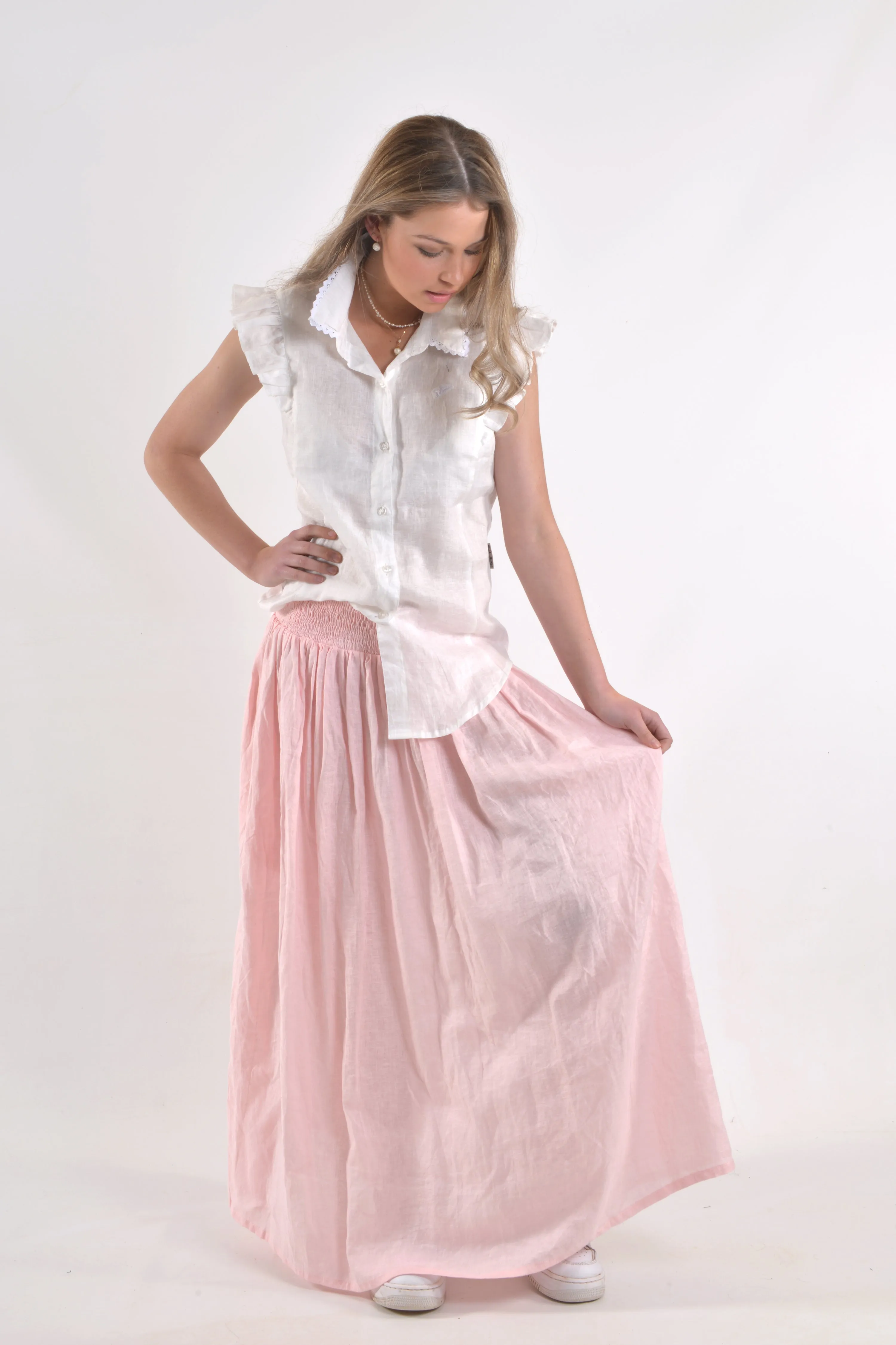 MAGGIE LINEN SKIRT