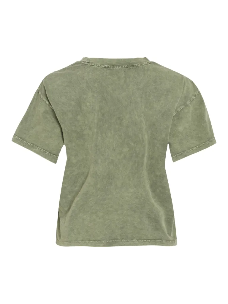 Mesula Round Neck Short Sleeve Tee | Capulet Olive
