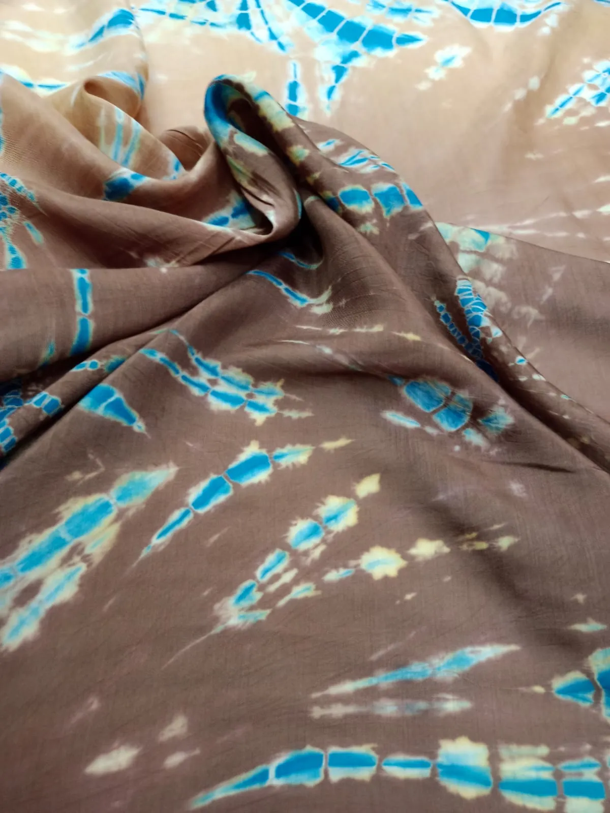 Modal Soft Muslin Tie dye Fabrics