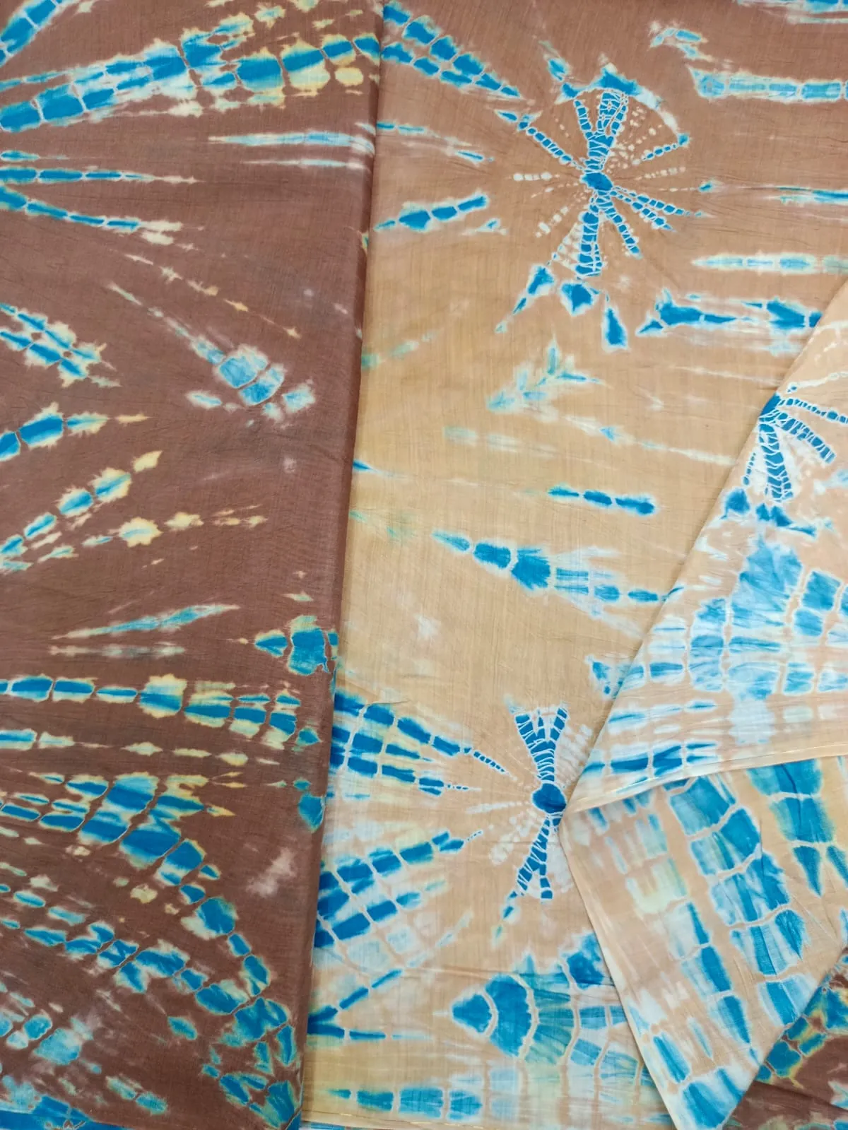 Modal Soft Muslin Tie dye Fabrics