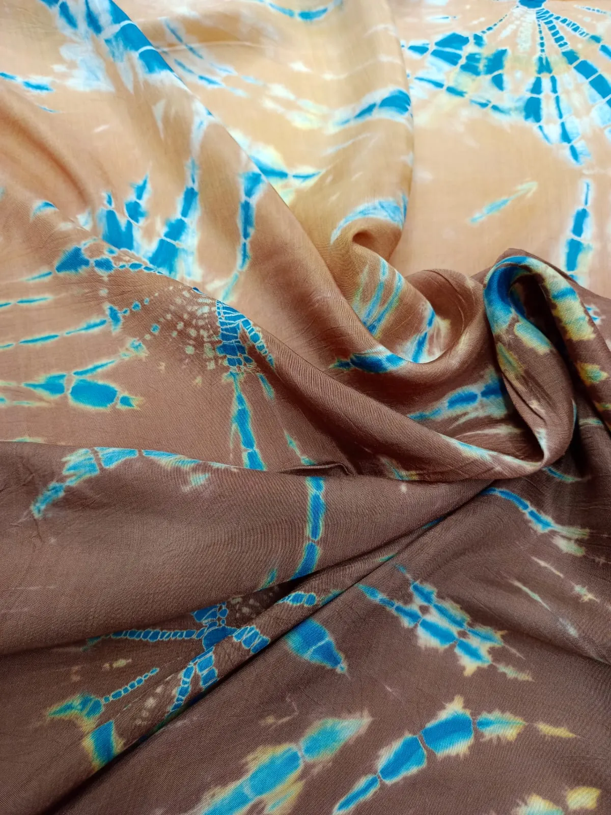Modal Soft Muslin Tie dye Fabrics