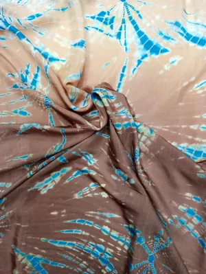 Modal Soft Muslin Tie dye Fabrics