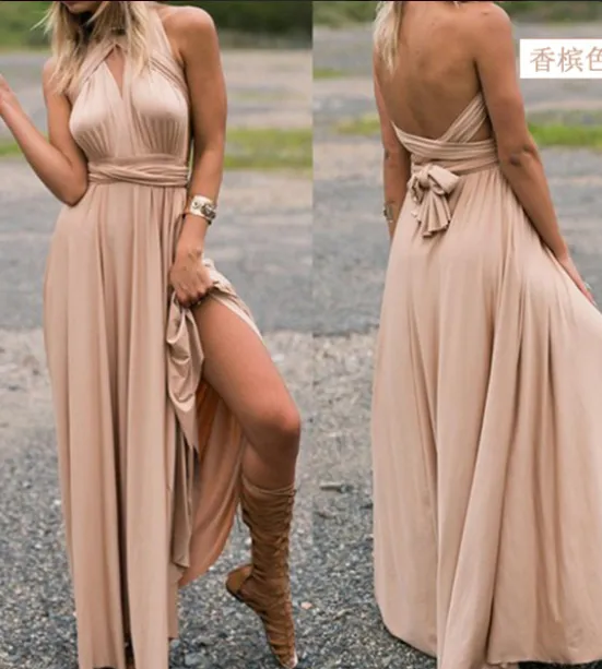 Nella® | Dress-A-Lot Wrap Dress With Variable Wearing Options