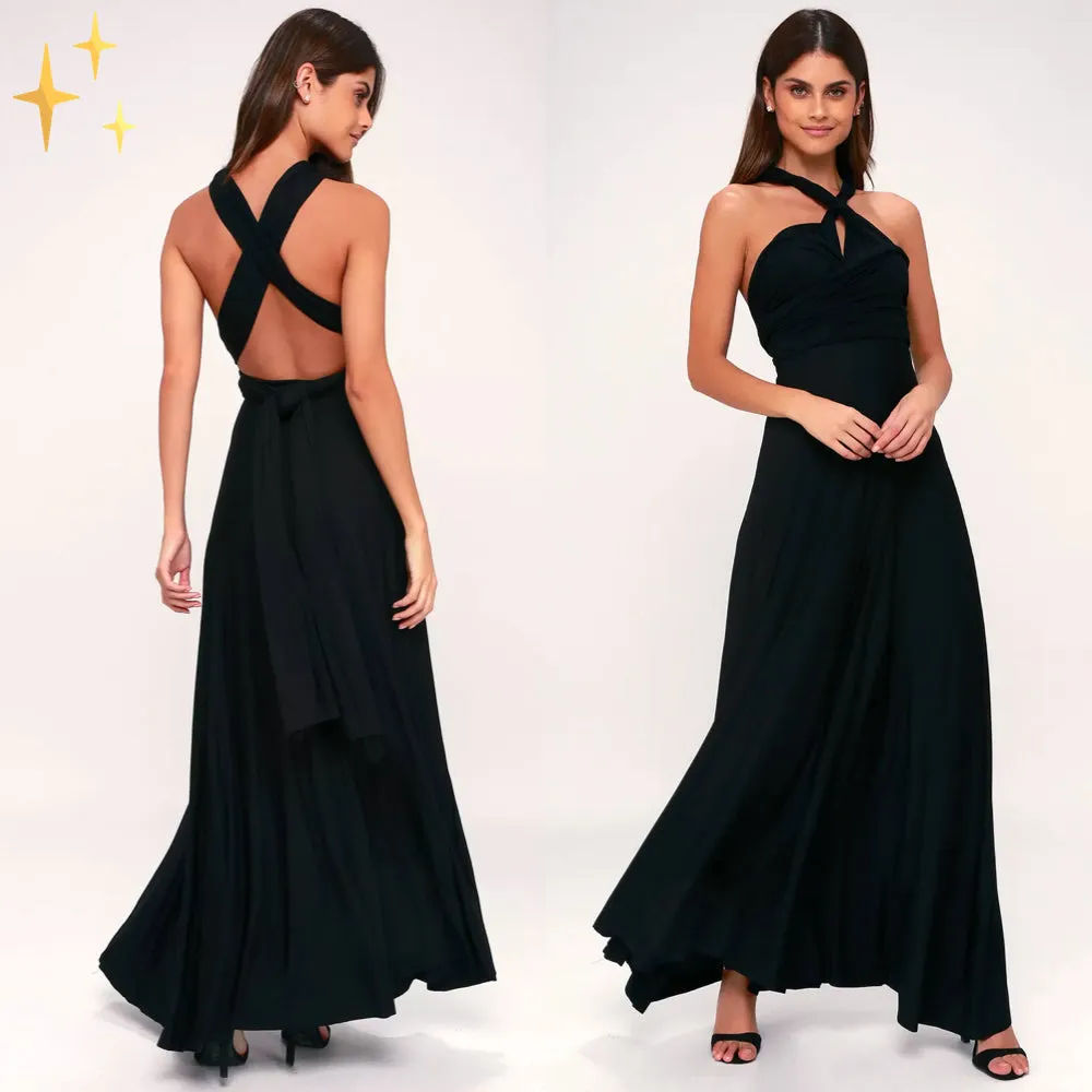 Nella® | Dress-A-Lot Wrap Dress With Variable Wearing Options
