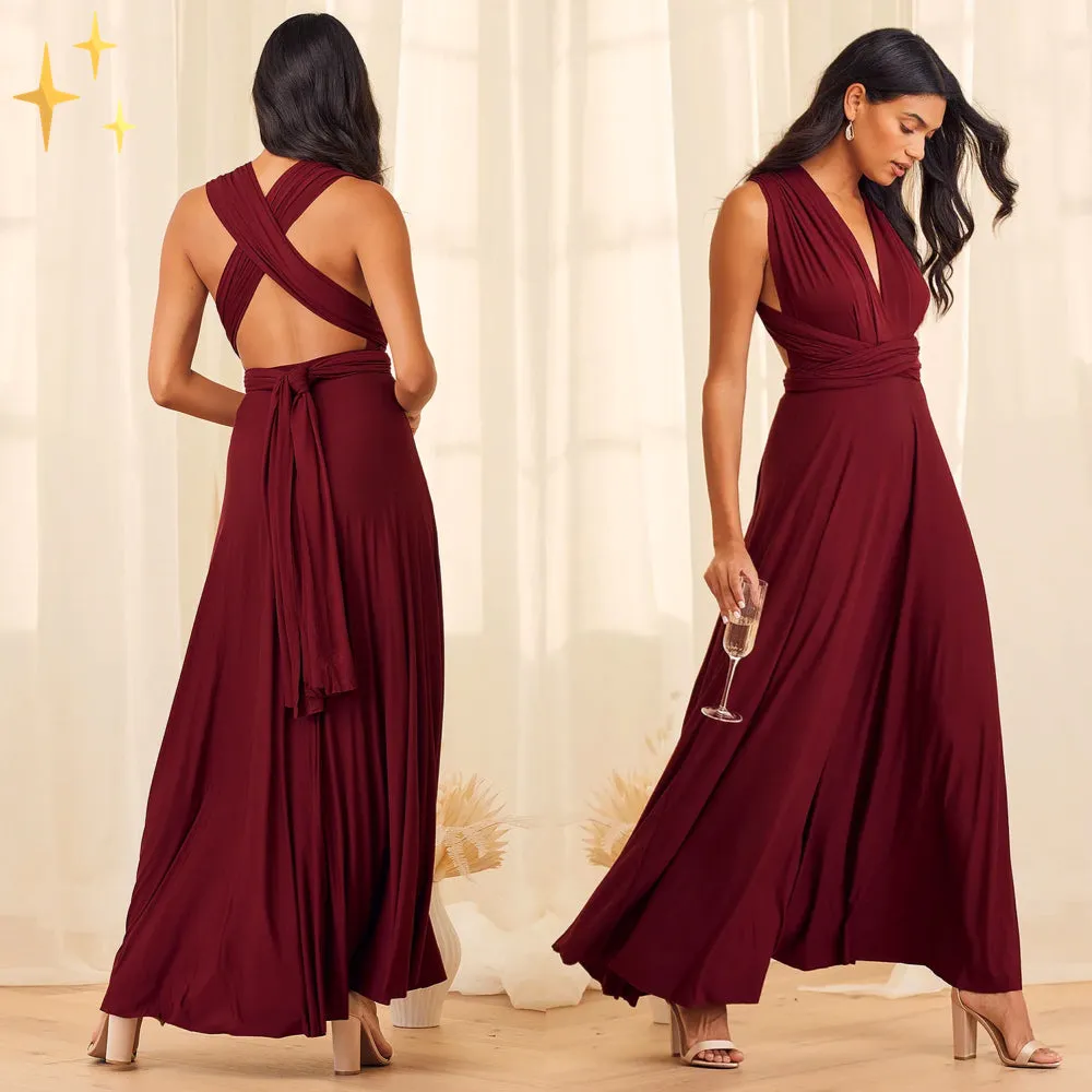 Nella® | Dress-A-Lot Wrap Dress With Variable Wearing Options