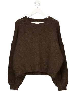 Nenes Paris Brown Alpaca Blend Alison Jumper UK L