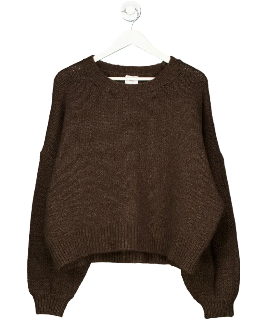 Nenes Paris Brown Alpaca Blend Alison Jumper UK L
