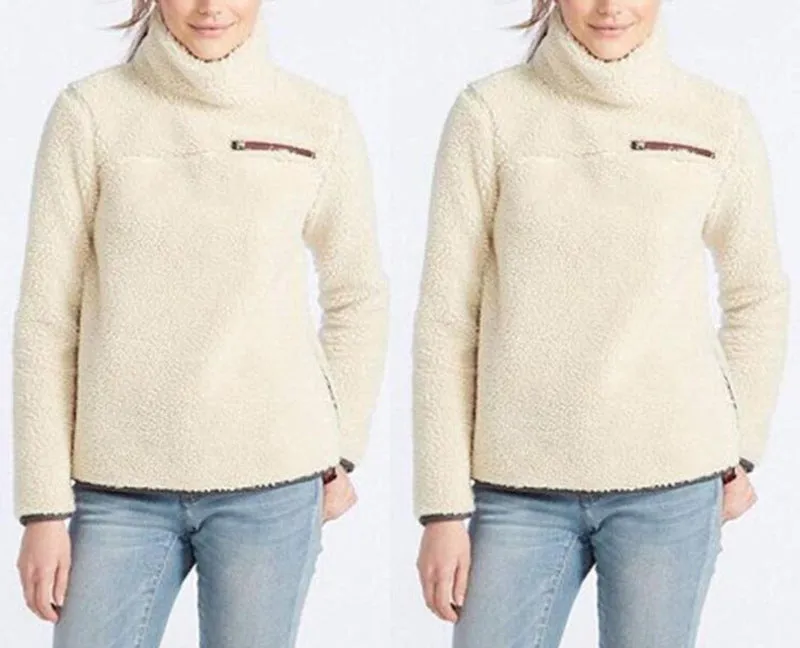 New Sweater Fashion Zipper High Collar Bottoming Shirt