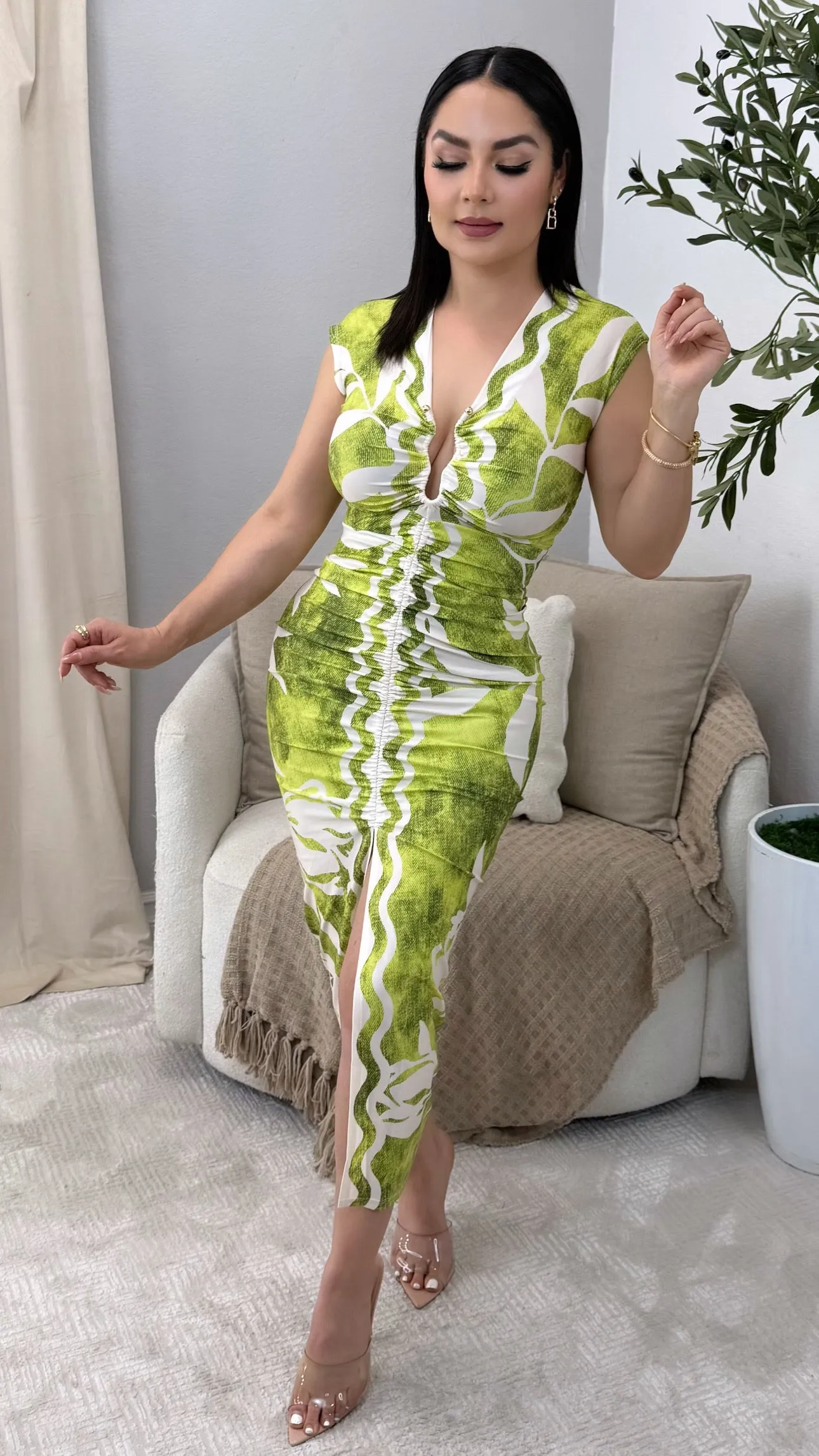 NIKO GREEN DRESS