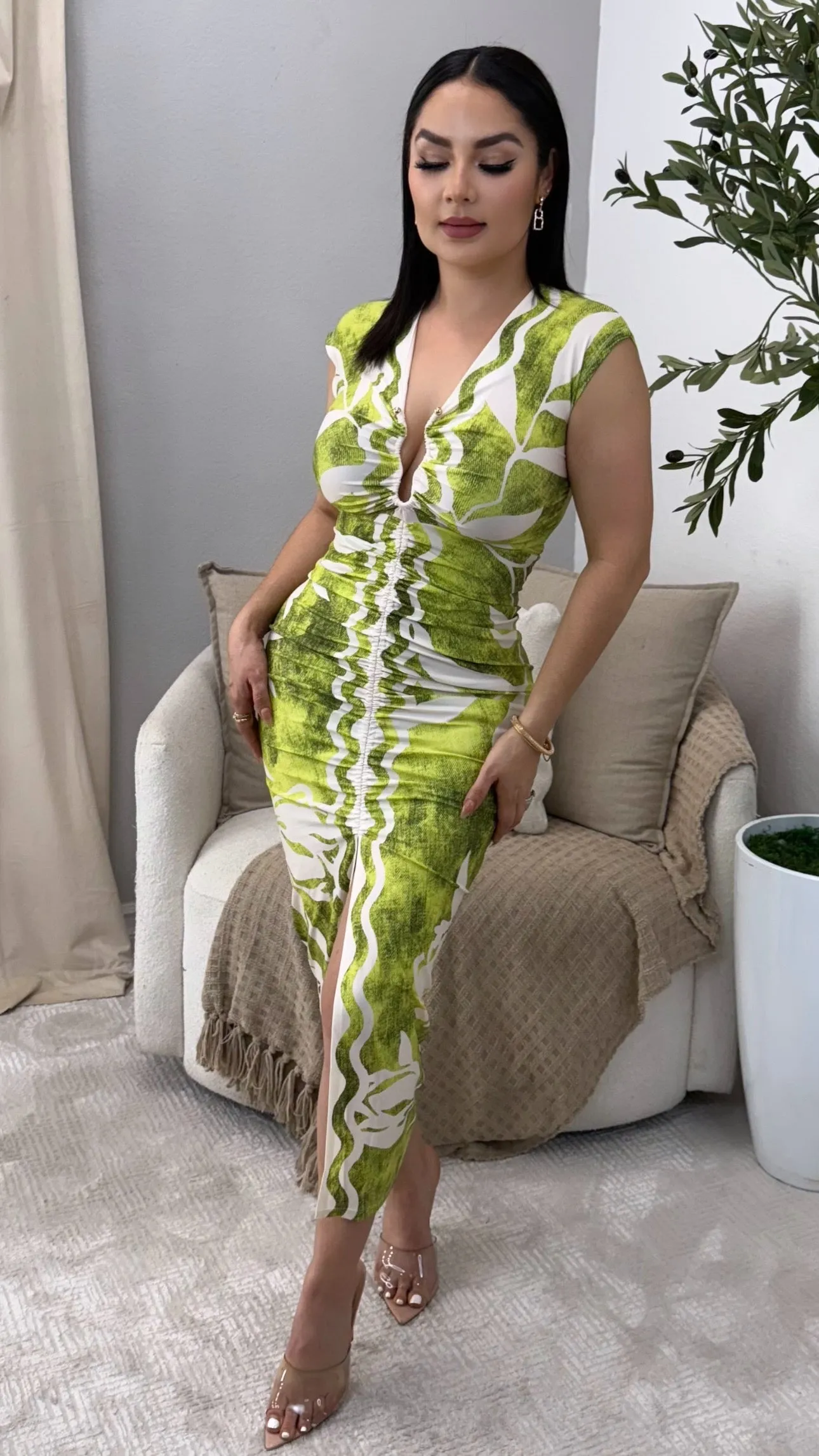 NIKO GREEN DRESS