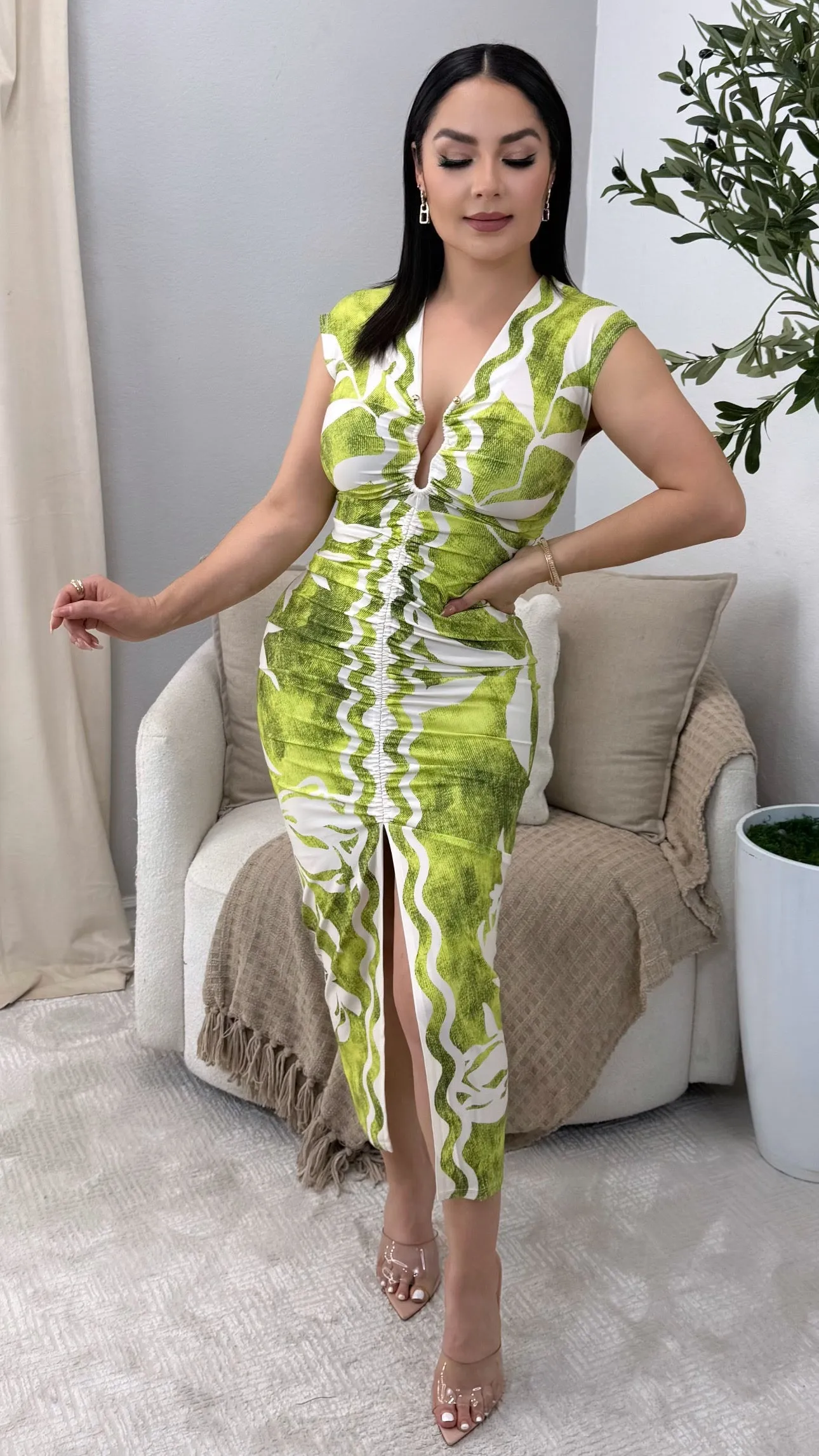 NIKO GREEN DRESS