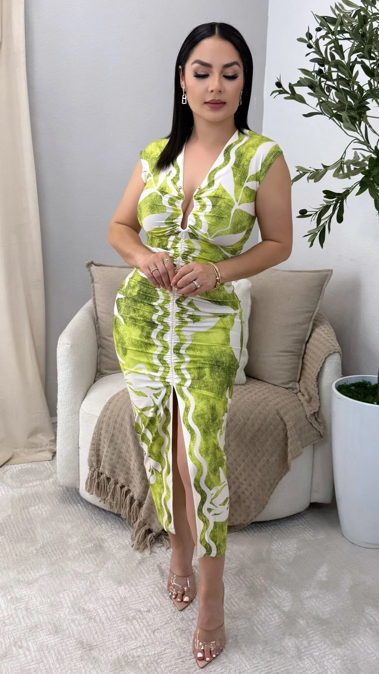 NIKO GREEN DRESS