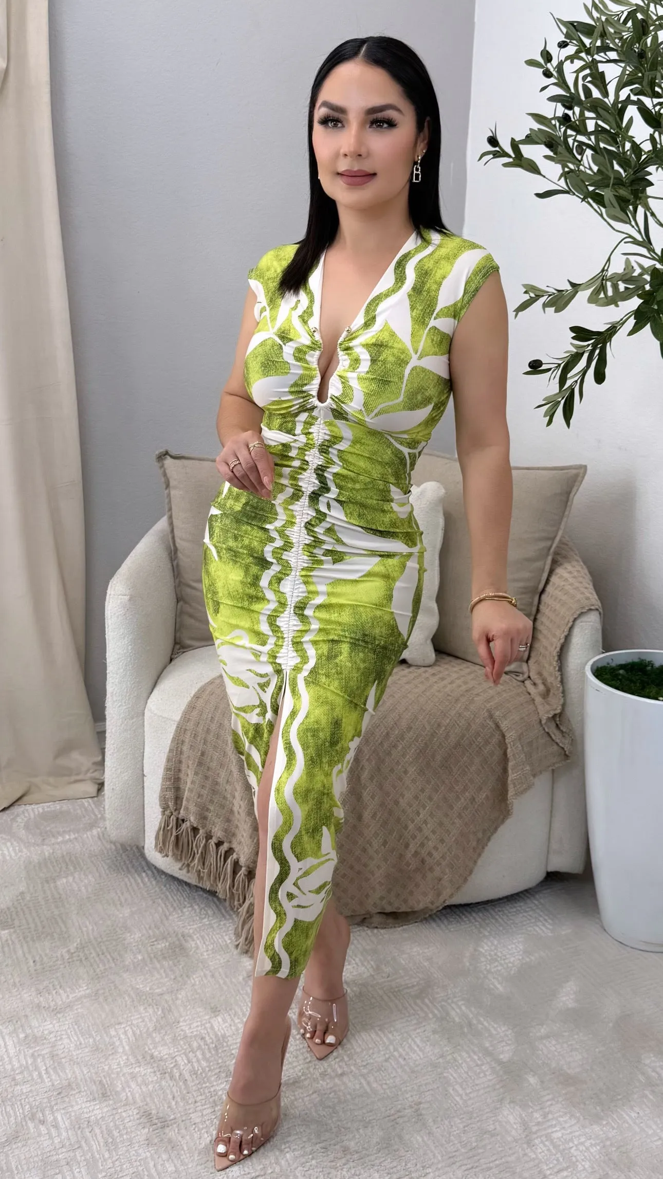 NIKO GREEN DRESS