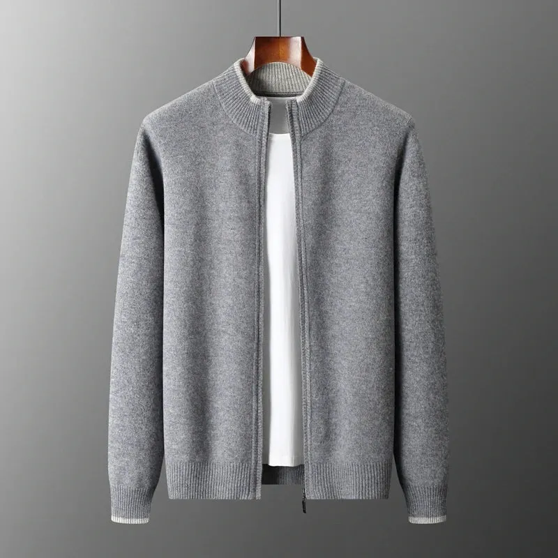 OAKLEY | PREMIUM WOOL ZIP-UP CARDIGAN