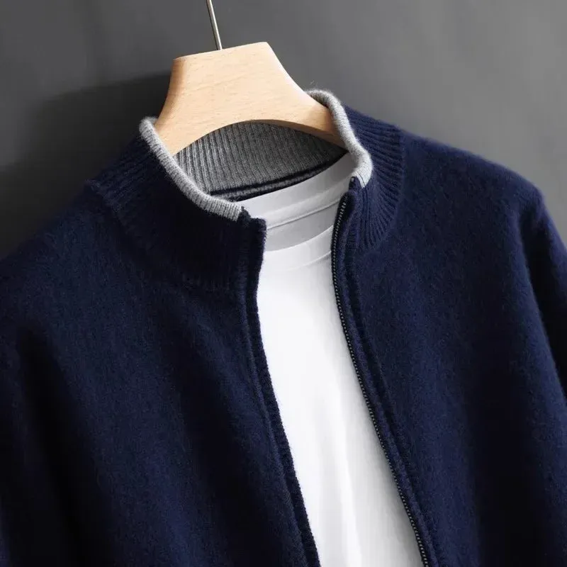 OAKLEY | PREMIUM WOOL ZIP-UP CARDIGAN