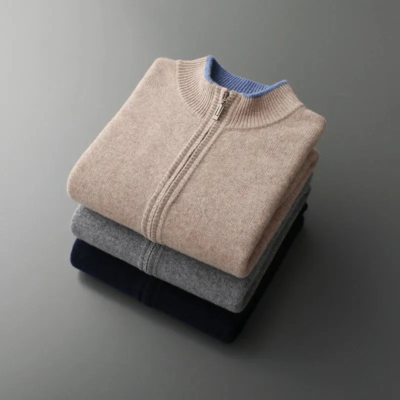 OAKLEY | PREMIUM WOOL ZIP-UP CARDIGAN
