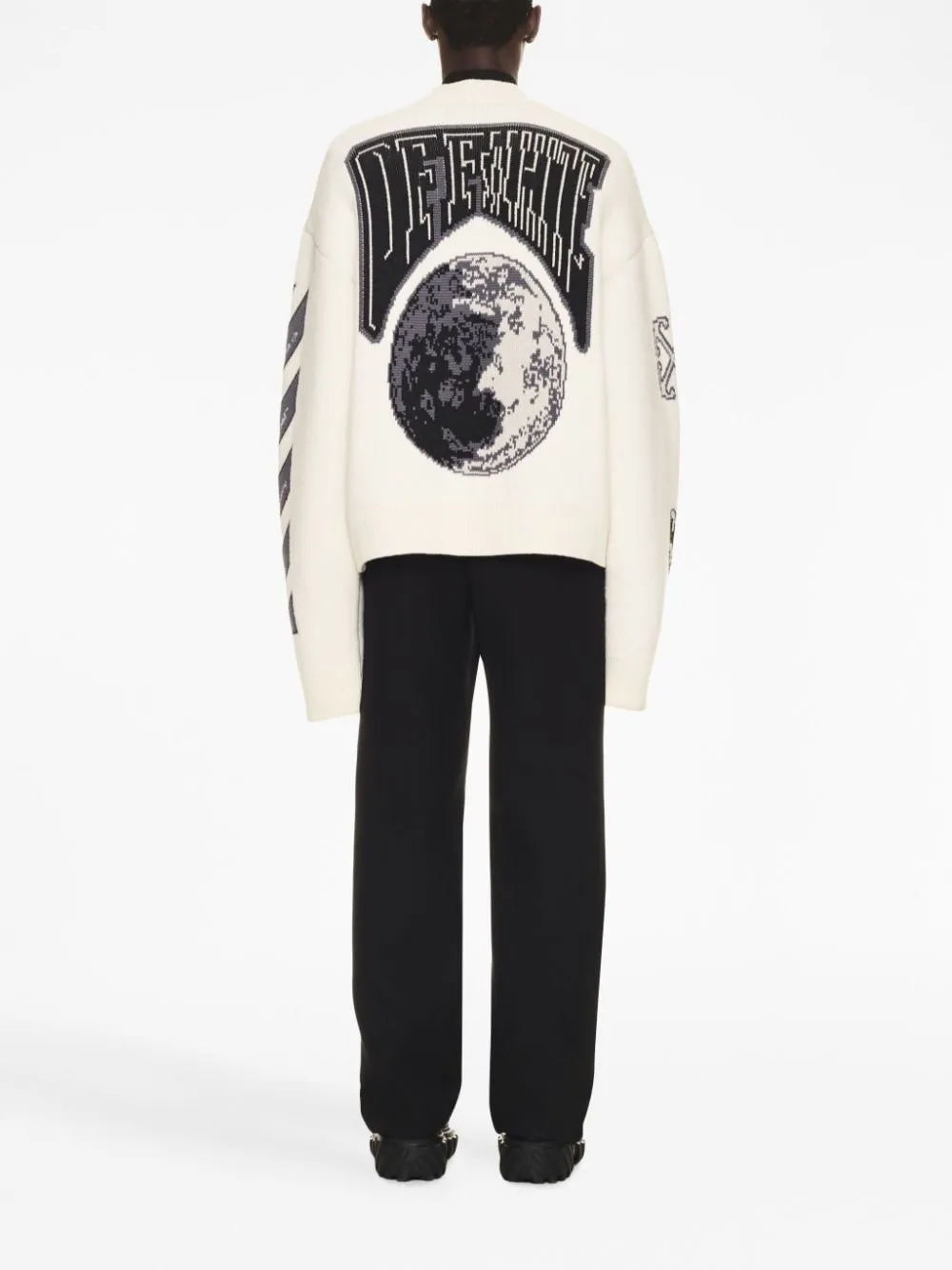 Off White Sweaters Beige