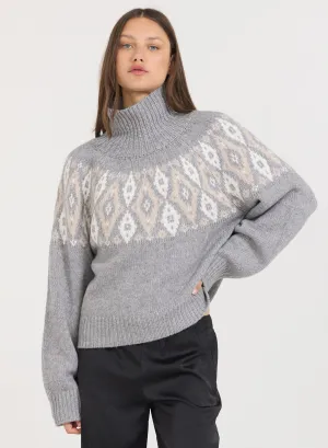 One Grey Day Marlow Turtleneck