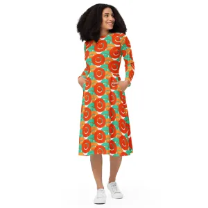 Origen Designation Women's Long-sleeve Midi dress