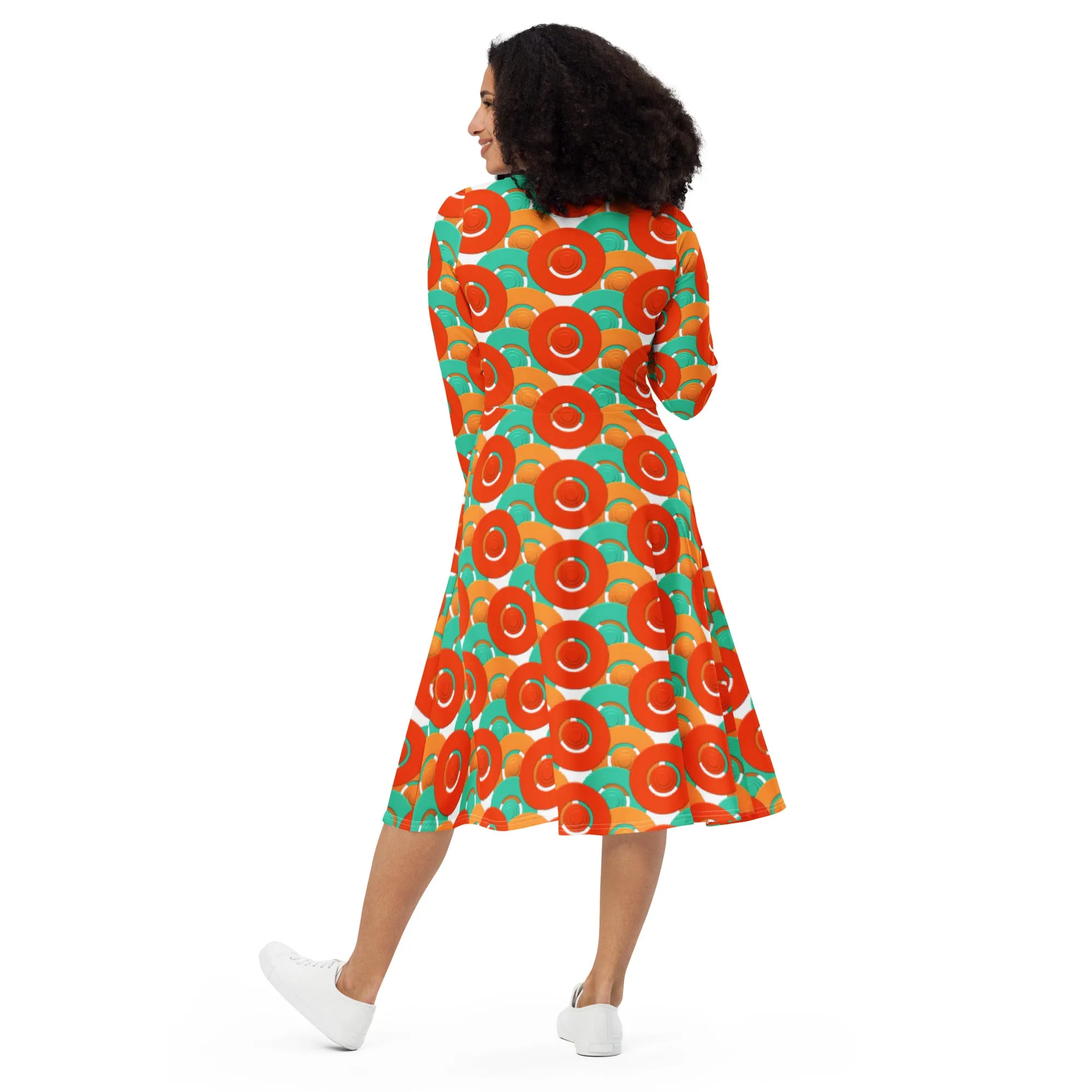Origen Designation Women's Long-sleeve Midi dress