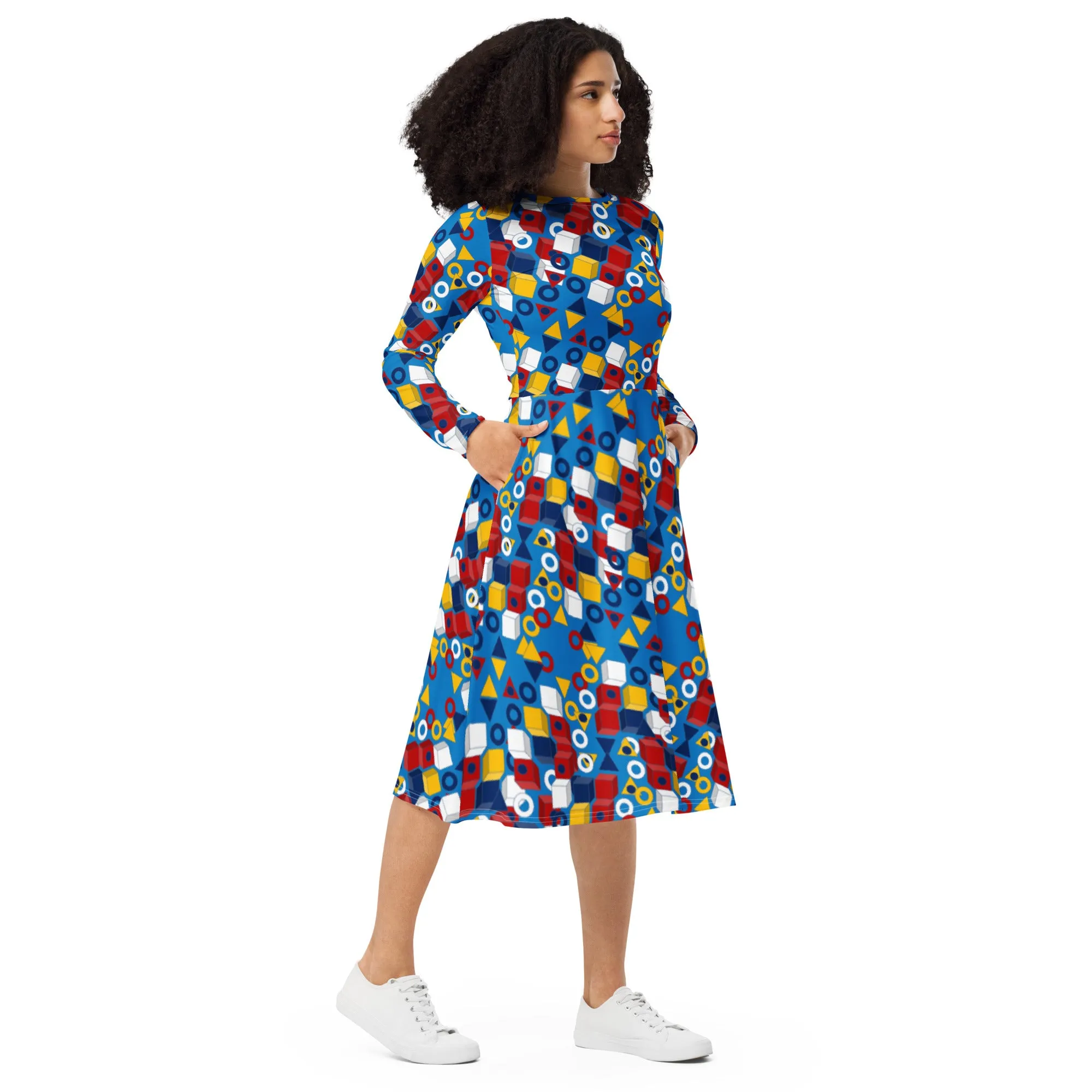 Origen Designation Women's Long-sleeve Midi dress