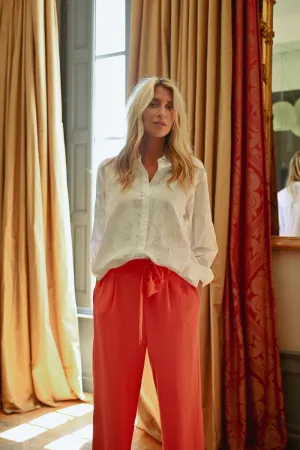 OVERSIZED SHIRT WITH EMBROIDERY
