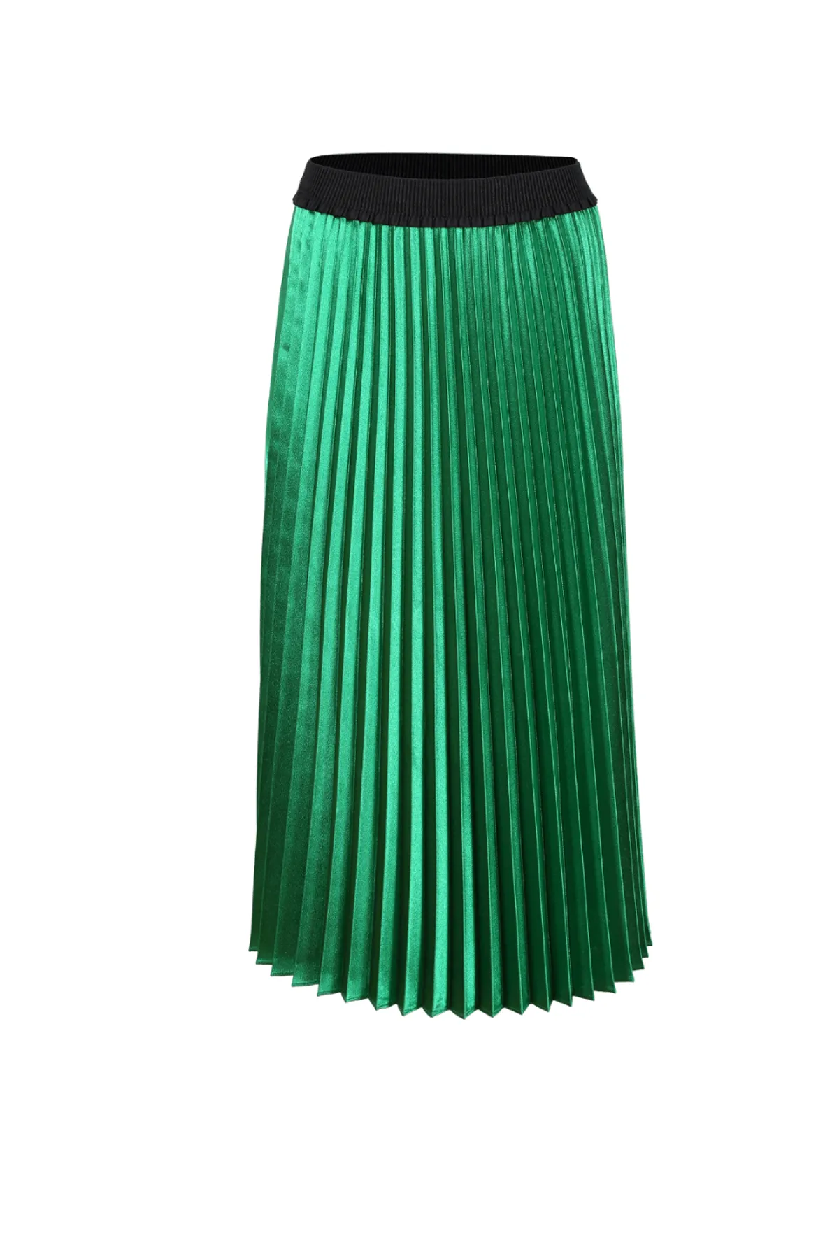 Peace Lily Pleated Skirt Green