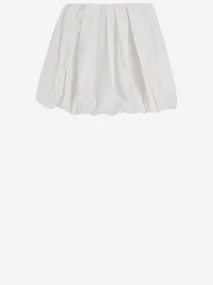 Pinko Cotton Pleated Balloon minikjol