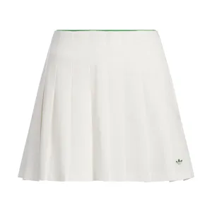 Pleated Skort Chalk White