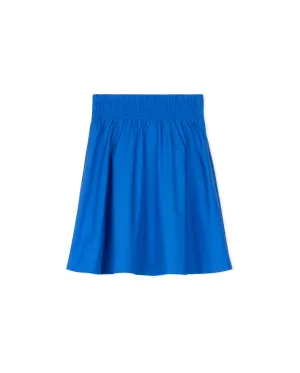 Poplin Waisted Full Skirt
