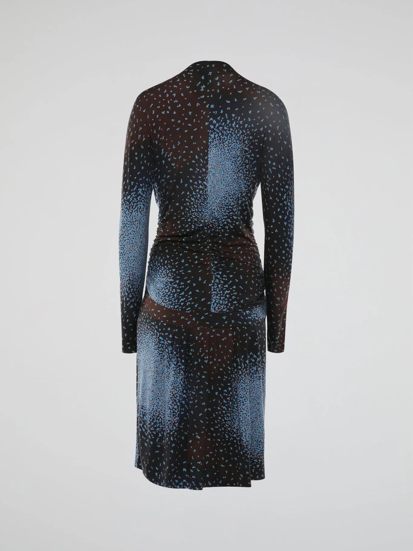 Printed Long Sleeve Dress
