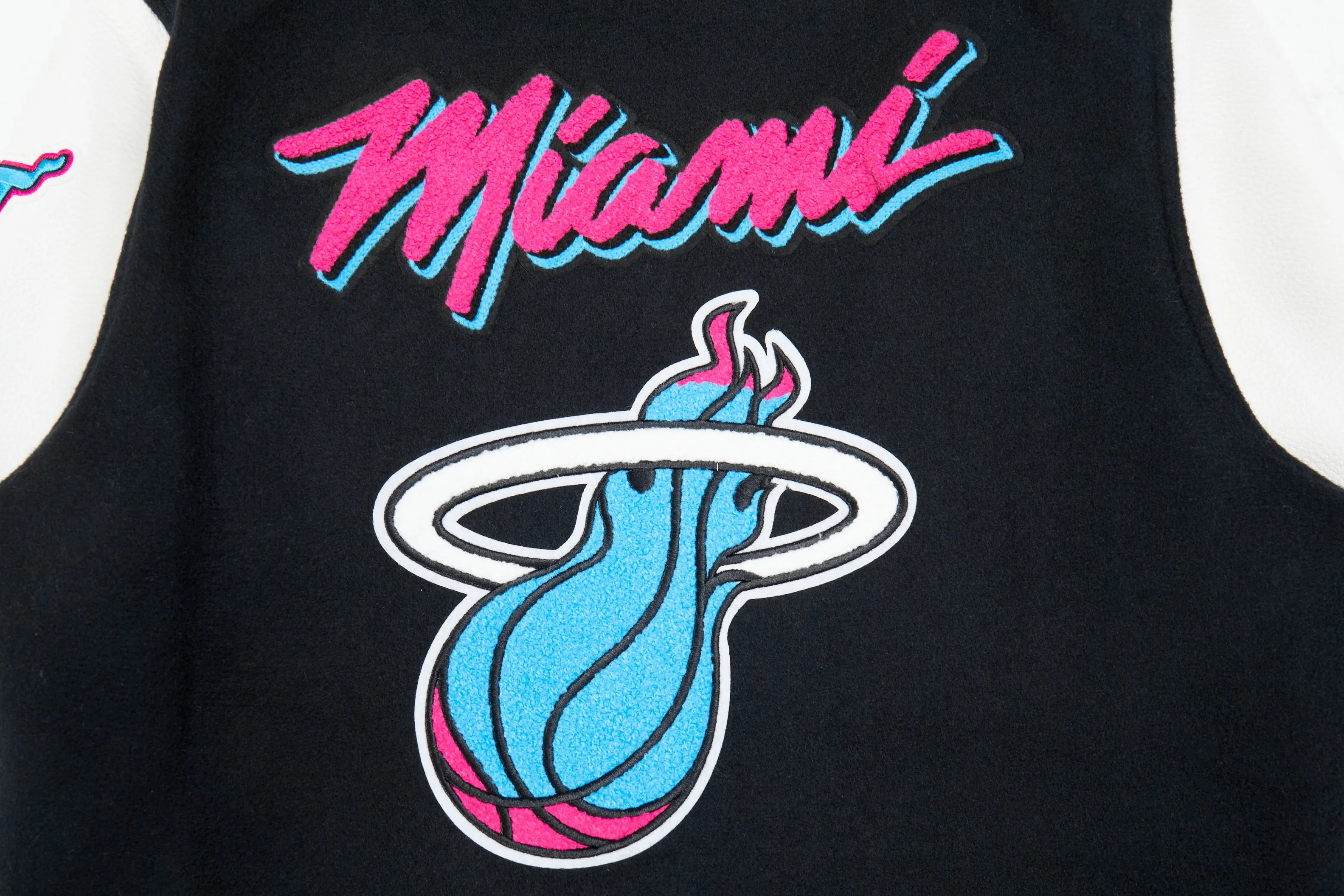 Pro Standard Miami HEAT Orignal Vice Youth Varsity Jacket