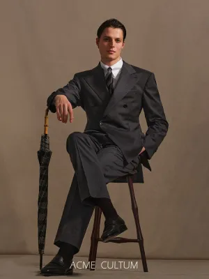 Pure Wool Herringbone Suit